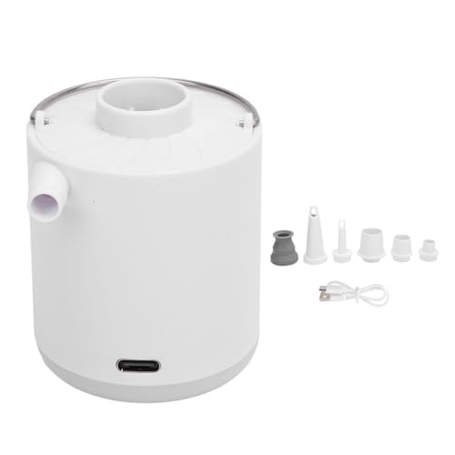 Pompe d'air électrique 3 en 1 avec lumière LED et débit de 180L/min