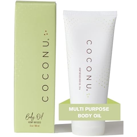 Coconu Hemp Infused Body Oil Cover