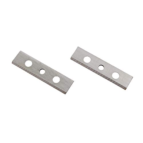 DCT Edge Banding End Cutter Replacement Blades – 2 Pc Edge Trimmer Blades Woodworking Edge Band Trimmer Accessories