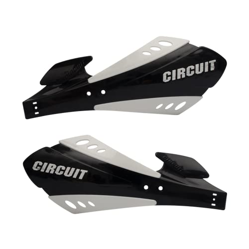 Protèges mains Sx Bicomp Circuit Equipment PM033-212 noir blanc accessoire guidon