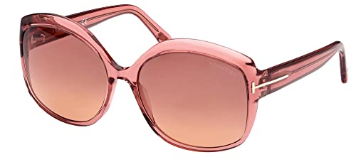 Tom Ford CHIARA-02 FT 0919 Shiny Pink/Pink Shaded 60/17/135 women Sunglasses