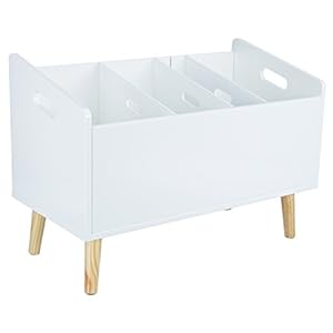 LOMOS design boekenkast”Mats” van hout in wit (60x42x30 cm)