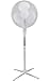 Price comparison product image HIGH LIVING Highliving ® Electric 16" Oscillating Extendable Free Standing Pedestal Cooling Fan (White)