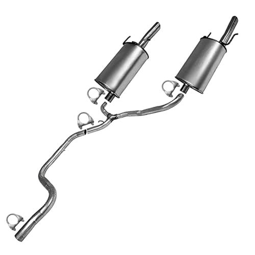 Northeastern Exhaust Y Pipe Muffler System Compatible for