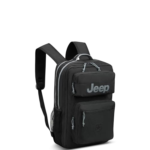 Jeep JS015B Travel Backpack, Black, 15.6
