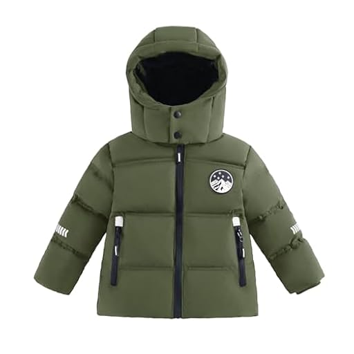 Generisch Chaqueta de invierno de plumón para niños, elegante, corta, ropa exterior engrosada para niños, abrigo de plumón cálido para la temporada de invierno, Verde militar., 5-6 años | Ya disponible en tu tienda friki favorita! En mundofriki.es! Generisch Chaqueta de invierno de plumón para niños, elegante, corta, ropa exterior engrosada para niños, abrigo de plumón cálido para la temporada de invierno, Verde militar., 5-6 años | Ya disponible en tu tienda friki favorita! En mundofriki.es!