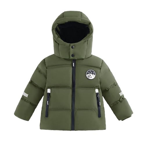 Generisch Chaqueta de invierno de plumón para niños, elegante,