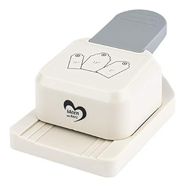 Fustellatrice Etichette Regalo - 3 Dimensioni (3.8cm, 5.1cm, 6.3cm) Per Carta, Inviti, Scrapbooking - Foto 10