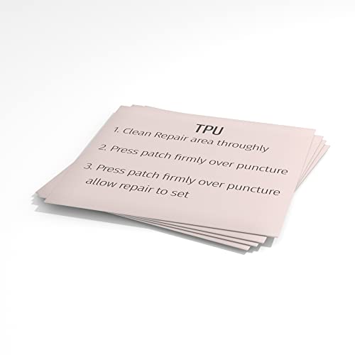 Equalle Adhesive Repair Seal Bond Waterproof Tpu Patches - Swimming Pool Air Bed Pack Of 4 #TOP7