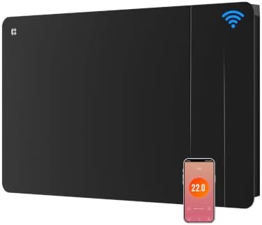 CIARRA CBHTD15A-B Radiateur à Inertie Céramique 1500W WiFi Noir