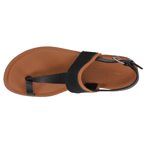 TOMS Women's Bree T-Strap Sandals Flat4