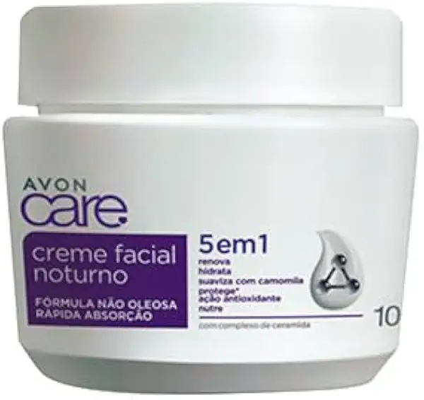 Creme Facial Avon Care Noturno - 100g