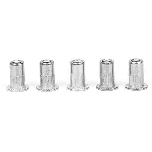 Porca de rebite de aço inoxidável, porca de rebite de fixação, 50 unidades resistentes ao desgaste p