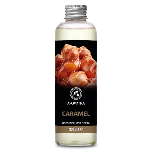 Recambio de Difusor Caramelo 200ml - Relleno para Difusores Aromáticos - Ambientador - Fragancia para Habitación - Aromaterapia