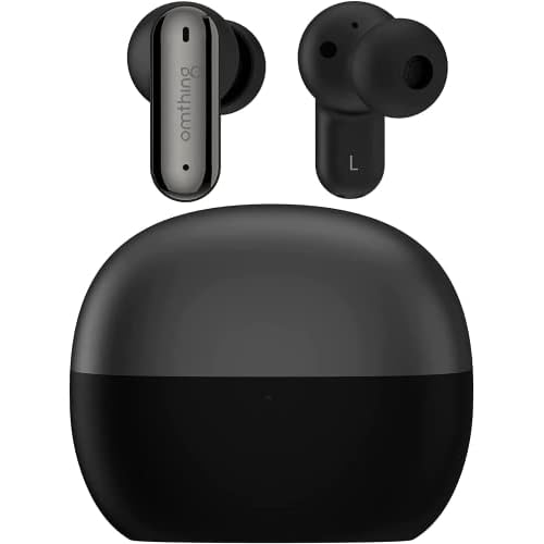 1MORE omthing Bluetooth 5.2 Kopfhörer Kabellos, Noise Cancelling Ohrhörer, True Wireleess in Ear Kopfhörer, 4 Mic für Klare Anruf, IPX5 Wasserdicht, Schnelles und Kabelloses Laden, Premium Sound.