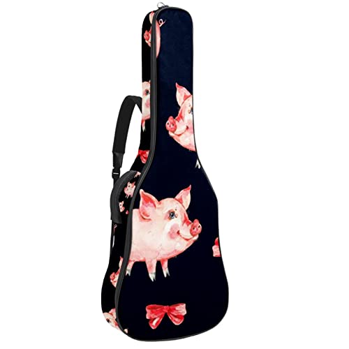 Sac à dos pour guitare acoustique à motif japonais idéal pour vos trajets urbains et répétitions