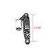 Universal Motorcycle Air Shock Absorbers, 205mm, 210mm, 220mm Rear Suspension, Suitable ForElectric Bicycles, ATVs, Four-wheeled(205MM)