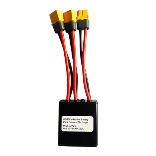 Module double batterie 20A vélos décharge simultanée 20V à 72V stable
