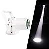 Led-pinspot, 3 W, wit ledspotlicht, geschikt voor spiegelbal, disco, balzaal, KTV, bar, club, party, bruiloft