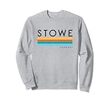 Photo Gallery stowe vintage vt vermont design retrò felpa Photo Gallery stowe vintage vt vermont design retrò felpa
