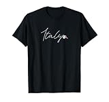 Italia Simple Love Italian Flag Heart on Italy T-Shirt