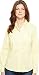 U.S. Polo Assn. Women's Stretch Poplin Dot Print Woven Shirt