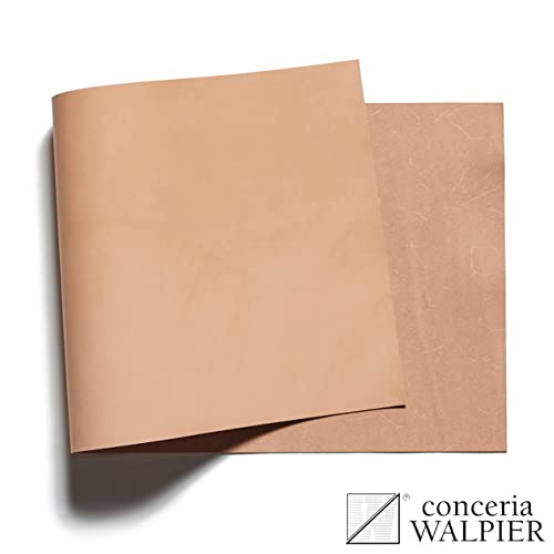 Buckleguy.com Walpier Conceria, Buttero, Italian Vachetta Leather, Panel, Natural #TOP4