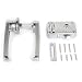 Encell RV Toilet Door Lock Boat Latch Entry Handle Knob Door Lever for Camper Bathroom Furniture Hardware