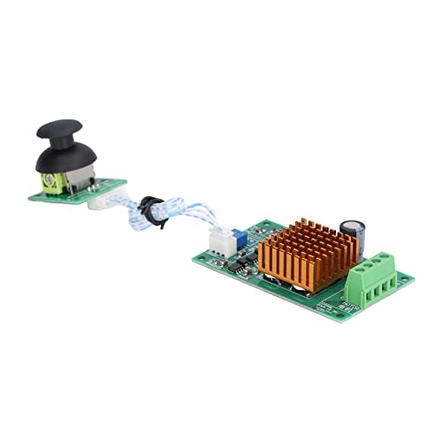 Aolidsive Kontroler Prędkości Silnika PCB Moduł Kontrolera PWM DC 12 do 30 V 3 A z Potencjometrem Joysticka CW CCW Sterowanie od 0 do 100 Procent w Przypadku Projektów Silników Prądu Stałego, Napraw i