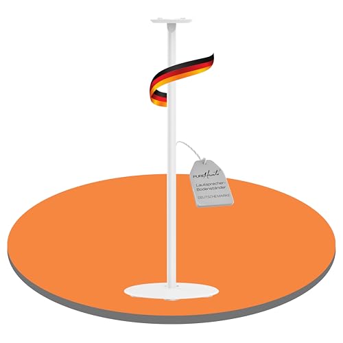 PureMounts Soporte para Altavoces Sonos Era 100, Soporte para Altavoces con gestión de Cables, Capacidad de Carga de 3 kg, Color Blanco