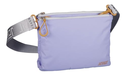 Sac crossbody Jost Kemi lilas pour ranger vos essentiels légers