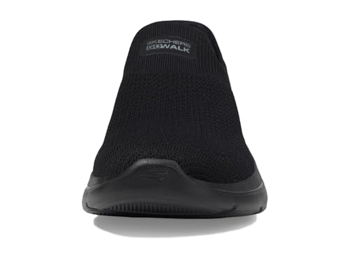 Skechers Women's Go Walk Arch Fit 2.0 Val Hands Free Slip-Ins Sneaker, Black, 10.5