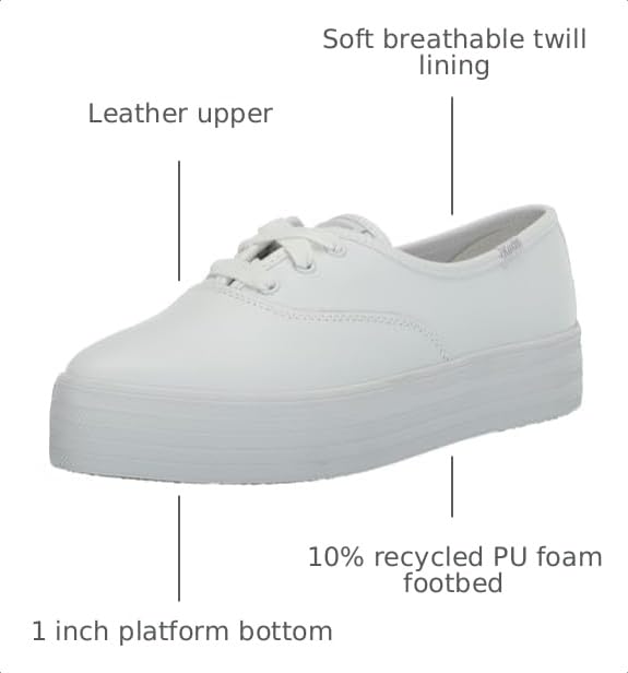 Image of Keds Women's Point Lace Up Sneakers
