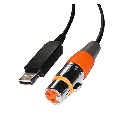 HƗp F1T`D2I FT232RL `bv USB  RS485 DMX512 3P XLR X/IX Ro[^ t[X^C[ QLC Xe[W Rg[ P[u(8M,XLR FEMALE D)