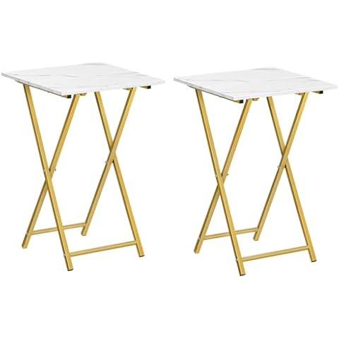 HOOBRO Folding TV Tray Tables Set Cover