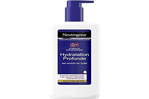 Neutrogena Cuerpo Hidratación Profunda Leche Enriquecida en Aceite, 250 ml