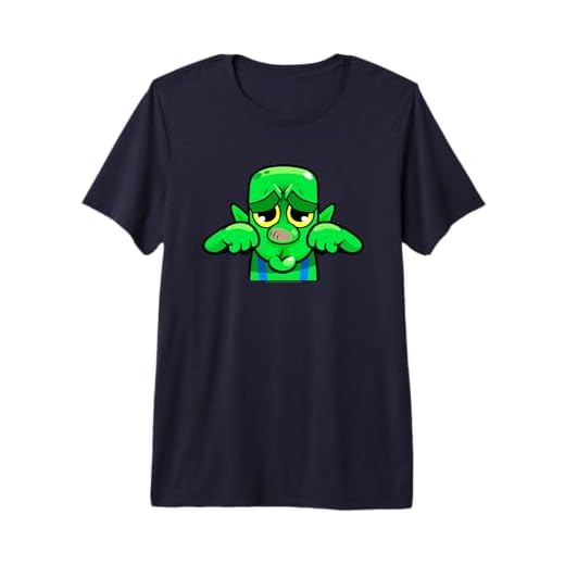 Clash Royale Crying Goblin Emote Mobile Game Emoji Premium Tri-Blend T-Shirt
