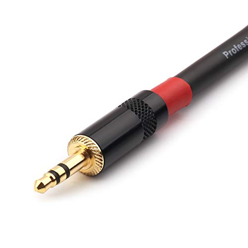 Cable TRS 3.5mm a XLR macho NANYI de interconexión para audio y micrófono 7
