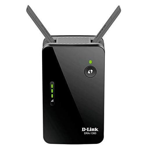 D-Link Repetidor Wireless EXO MESH AC 1300Mbps Dualband 2x antenas externas +porta rede Gigabit, Preto