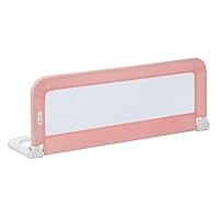 Safety 1st Portable Bed Rail, Foldable Bed Guard for Toddler Bed, 18 Months – 5 Years, Portable Travel Bed Guard, Mesh Fabric, Easy to Install, Automatic Lock, Easy to Transport, Pink