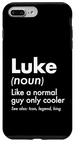 Luke Like A Normal Guy Only Cooler Legend King �t�@�[�X�g�l�[�� �X�}�z�P�[�X iPhone 7 Plus/8 Plus �p