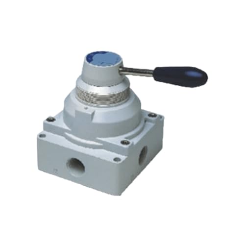 Válvula manual 4HV210-08 con palanca de cambio fluido para control neumático
