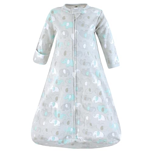 Image of Hudson Baby Unisex Baby Cotton Long-Sleeve Wearable Sleeping Bag, Sack, Blanket