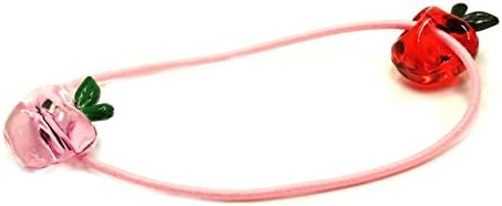 Amazon Co Jp ヘアゴム キッズポニー バイカラーアップル りんご C09 23 スケルトン クリア 子ども 女の子 ジュニア ビューティー