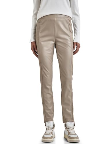Pantalon enduit aspect cuir Street One A378291 extensible