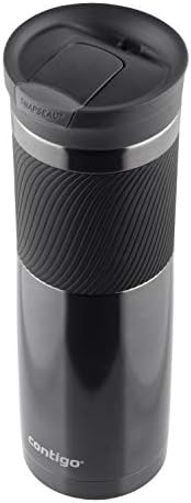 Contigo Byron Snapseal Travel Mug, Stainless Steel Thermal mug, vacuum flask, leakproof tumbler, coffee mug with BPA free Easy-Clean Lid, 720 ml, Gunmetal - View 6
