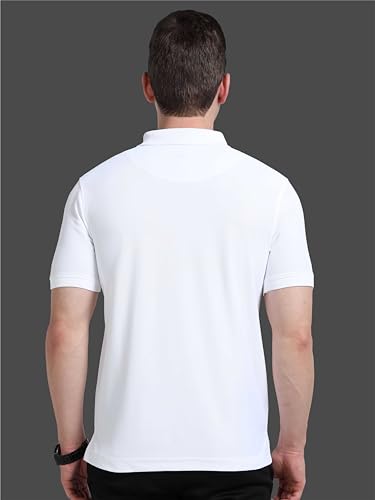 Image of STELLERS Men's Premium Regular Fit Polo T-Shirt's |Feather Touch Feel | Odour Resistant| Anti-Static| Wrinkle Free | Quick Dry | Stretchable | Lightweight | Sweat-Proof