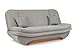 Price comparison product image Honeypot Sofabed - Weronika 3 Seater Sofa Bed with Storage - Grey Fabric Couch with Pull Out Sofa Bed | Setup Included | Made in EU | Built to Last