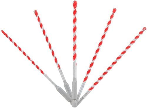 Replacement For Compatible With Diablo DMARG1220-S5 5 pc Carbide Hammer Drill Bit Set (5-Piece)