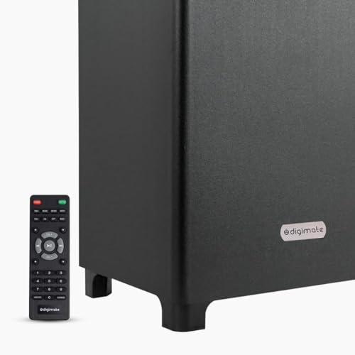 Image of Boombox Tower Speaker with Wireless Mic, 80 W, LED Lights, FM Radio, USB, AUX, Bluetooth, Karaoke, Remote Control (Black)